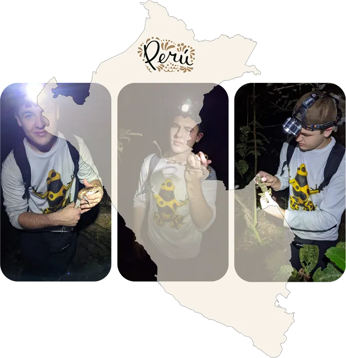 Tyler in Peru
